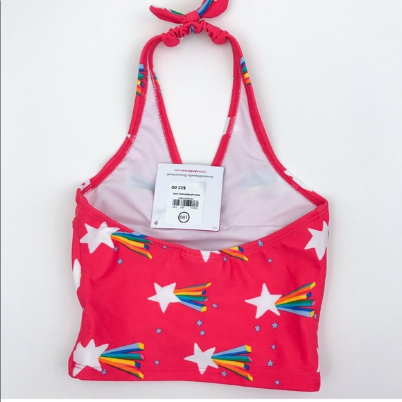 NEW Hanna Andersson Rainbow Stars Swimsuit top - Picture 3 of 6